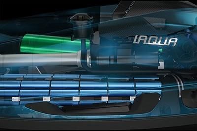 iAQUA high performance jet propulsion system for underwater sea scooters